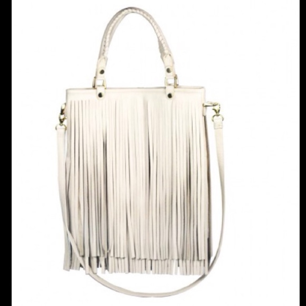 B-Low the Belt Twiggy handbag fringe leather
